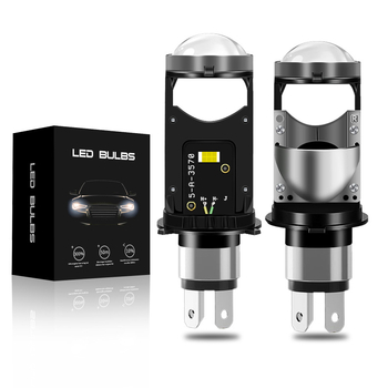 Motociklističko LED prednje svjetlo s lećom H4 – visoki i niski snop, 26W/19W, 9-60V, IP67, 3200 lm