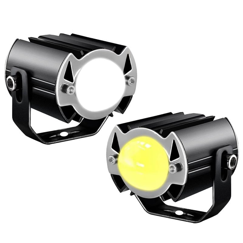 LED motociklistička prednja svjetiljka – vodootporan kvadratni kućište, LED izvor, 28W, 3800 lumena, IP67, ulazno napajanje 12–85V