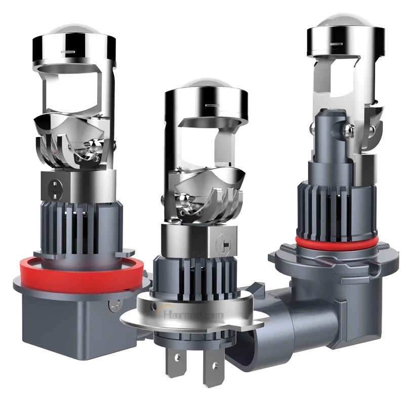 M01R LED фар за автомобили и мотоцикли с линза H7, CSP чип, 7200lm, 12V, 25W, IP68