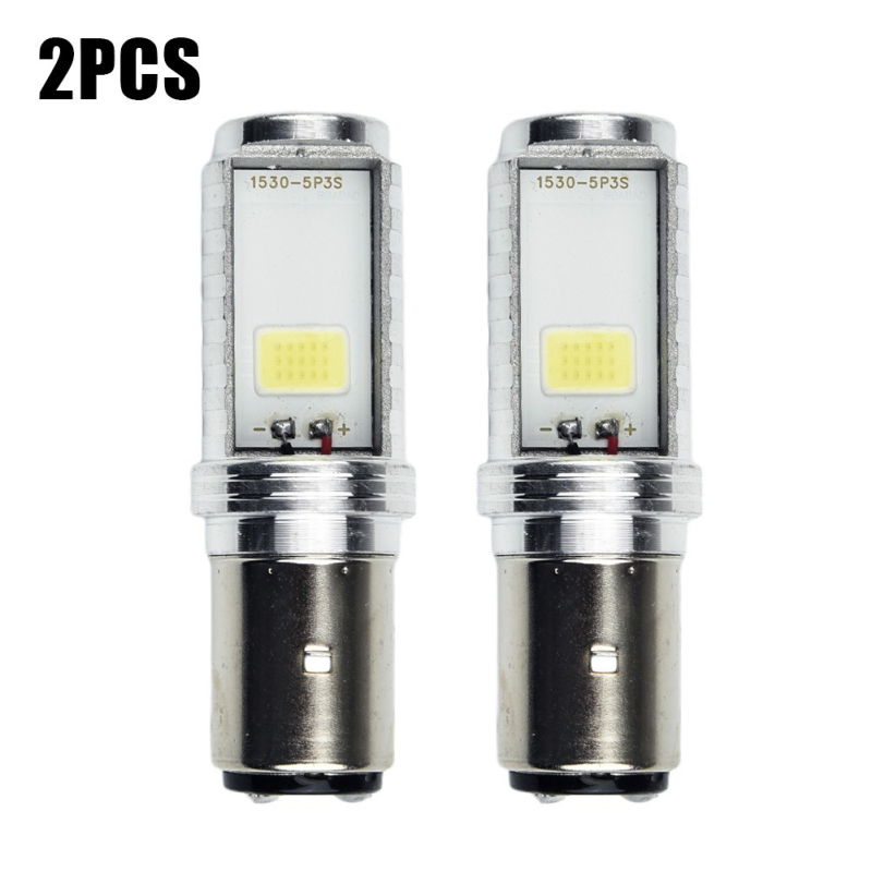 Motociklističko LED prednje svjetlo – COB, 10W, 12V, 1000lm, Model BA20D H4, Aluminijska legura, 30000h