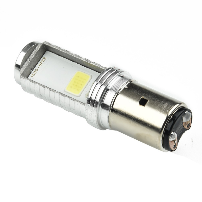 Motociklističko LED prednje svjetlo – COB, 10W, 12V, 1000lm, Model BA20D H4, Aluminijska legura, 30000h