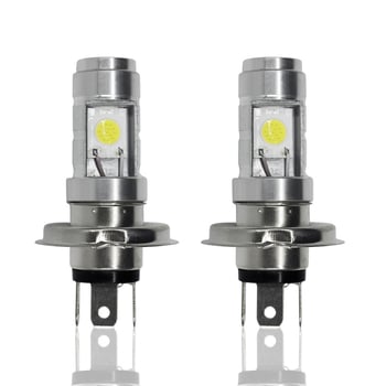 Motociklističko COB LED svjetlo za motocikl, 9W, 12V, model H4 P15D BA20D, aluminijsko kućište