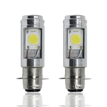 Motociklističko COB LED svjetlo za motocikl, 9W, 12V, model H4 P15D BA20D, aluminijsko kućište
