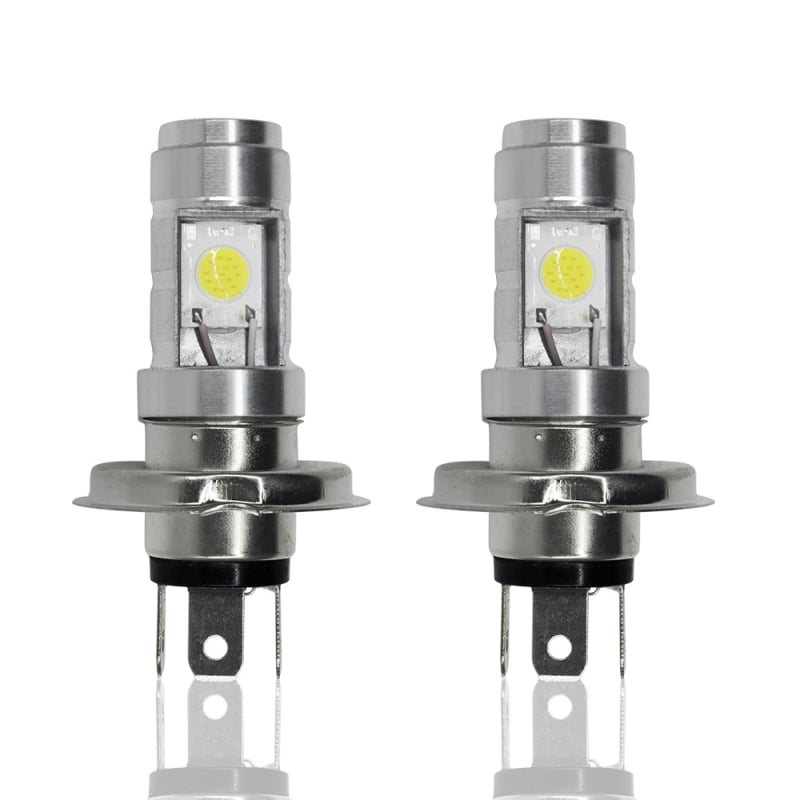 Motociklističko COB LED svjetlo za motocikl, 9W, 12V, model H4 P15D BA20D, aluminijsko kućište