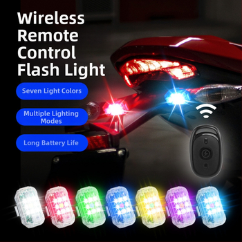 LED strob svjetlo za motocikle i električna vozila, svjetlo u zrakoplovnom stilu, stražnje svjetlo za bicikl, pilotsko svjetlo za auto-modifikacije