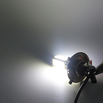 LED far motocikla s COB na četiri strane, kompatibilno s P15D, BA20D i H4