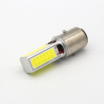 LED far motocikla s COB na četiri strane, kompatibilno s P15D, BA20D i H4
