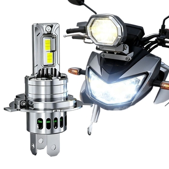 Motocikl LED prednja svjetla s integriranim visokim i niskim snopom, 300W, kompatibilan s H4
