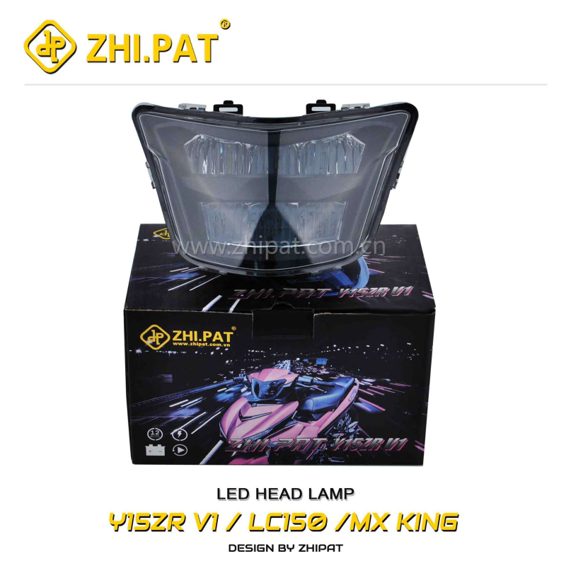 LED svjetla ZHI.PAT za Y15ZRV1/LC150/MX KING – UV zaštićeni kućište, 12V, IP66, LED 9W/18W