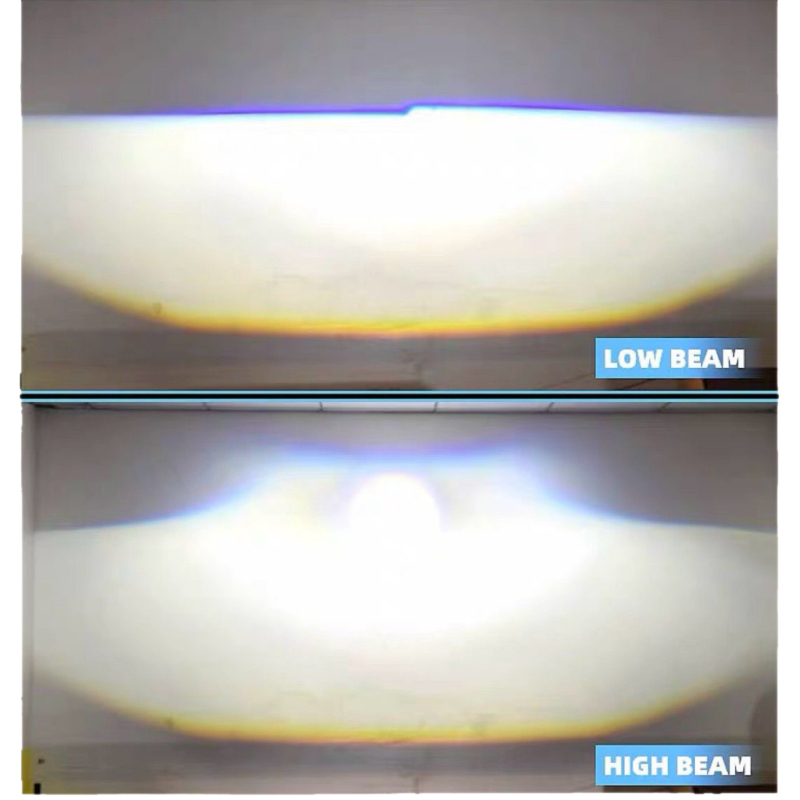 H4 LED motociklistička glavna svjetla s dvostrukim snopom, 100W, 25000LM, IP68, 12V