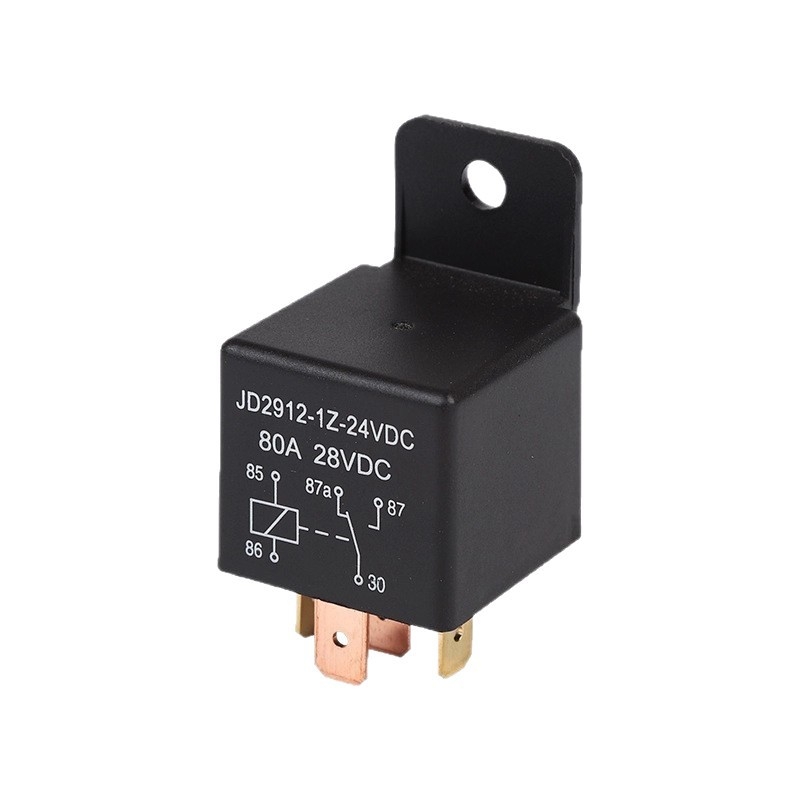 Automobiļu relejs ar plastmasas korpusu, 80A, 12V, JD2912