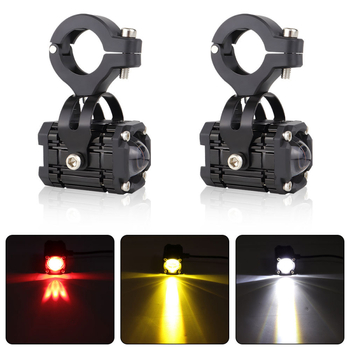 Motorkerékpár LED reflektor Devil Eye, 8-80V, 20W, 5000 lm, IP67 vízálló