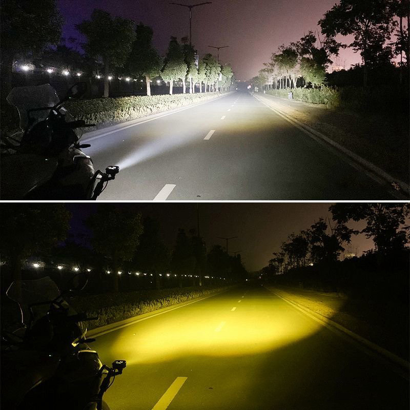 LED projektorsko svjetlo motocikla - aluminijska legura, 12-85V, 5064 LED, Guang Zhi Wang Xin