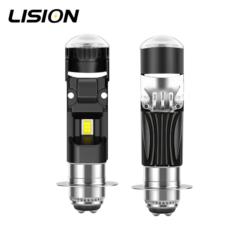 Prednje LED svjetlo za motocikl P15D — 28W, 2800lm, 12V, IP68, Fisheye leća