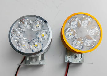 LED reflektor za električna bicikla i motocikle, 6x3030 LED, 6W, 12-85V, aluminijsko kućište, 100 lm