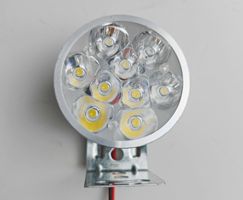 LED reflektor za električna bicikla i motocikle, 6x3030 LED, 6W, 12-85V, aluminijsko kućište, 100 lm