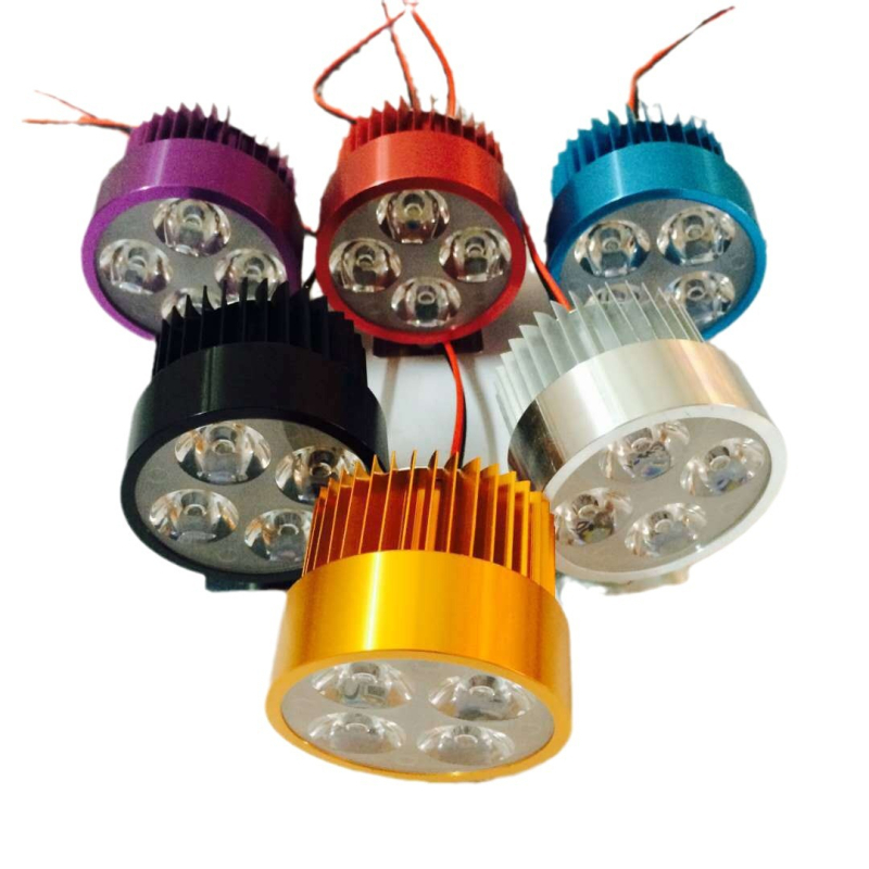 LED reflektor za električna bicikla i motocikle, 6x3030 LED, 6W, 12-85V, aluminijsko kućište, 100 lm