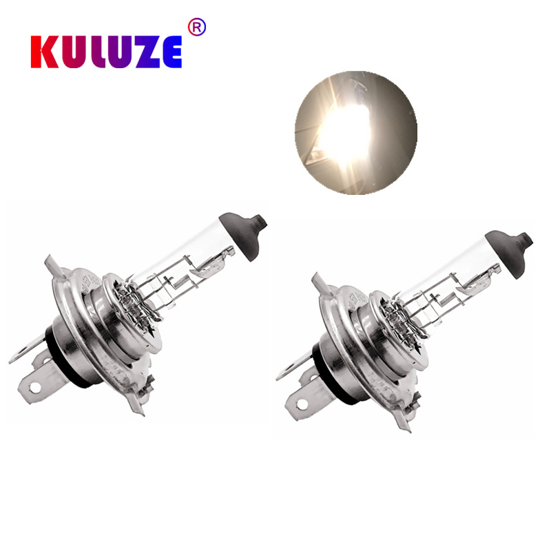 H4 automobilna halogena žarulja, dvostruki snop, kvarc, 55W, 12V, 1350LM