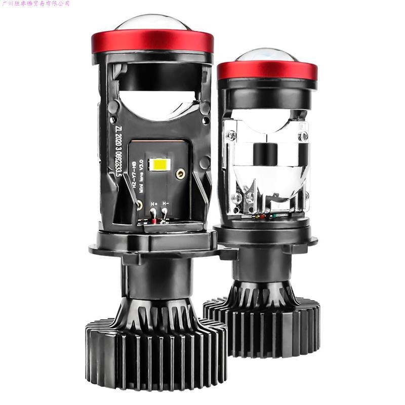 LED prednje svjetlo za automobil i motocikl s fisheye lećom, 9-32V, 35W, 8000 lm, IP67, aluminijsko kućište