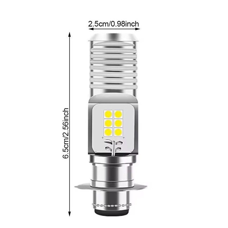 Motociklističko LED prednje svjetlo, 20W, 9-80V, 8000 lm, 3030 LED, fokusna leća