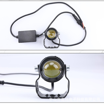 COB dvostruki spot LED reflektor za električne motocikle i automobile, 15W, 2000LM, 12-80V, IP65, Fisheye leća