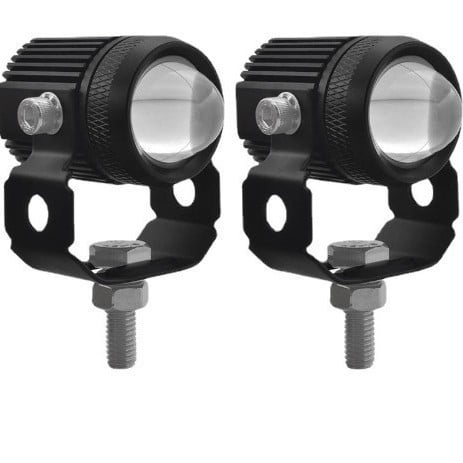 COB dvostruki spot LED reflektor za električne motocikle i automobile, 15W, 2000LM, 12-80V, IP65, Fisheye leća