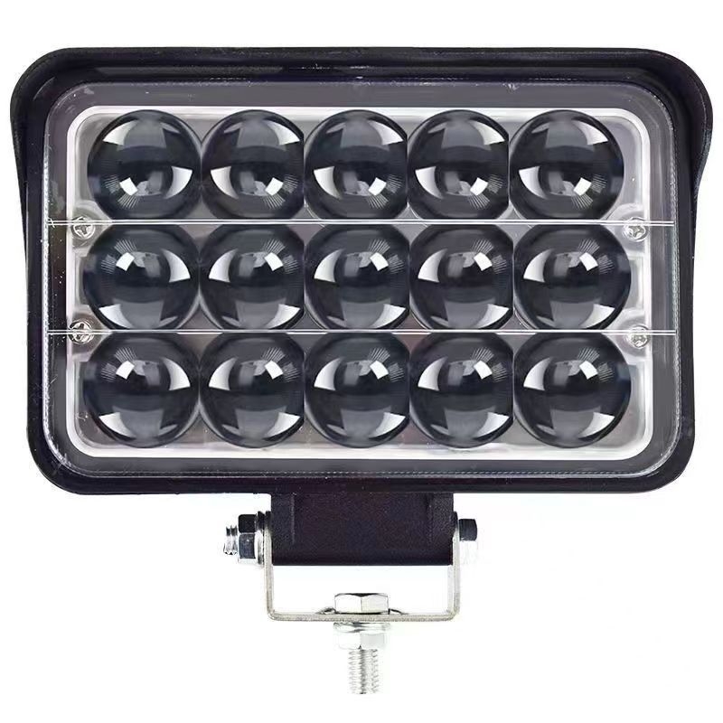 LED reflektor za kamione, SUV, motocikle i tramvaje | 45W, 12-80V, IP68, 5000lm, LED 3030 | Model TJ345-5 | Aluminijska legura | Li Yao