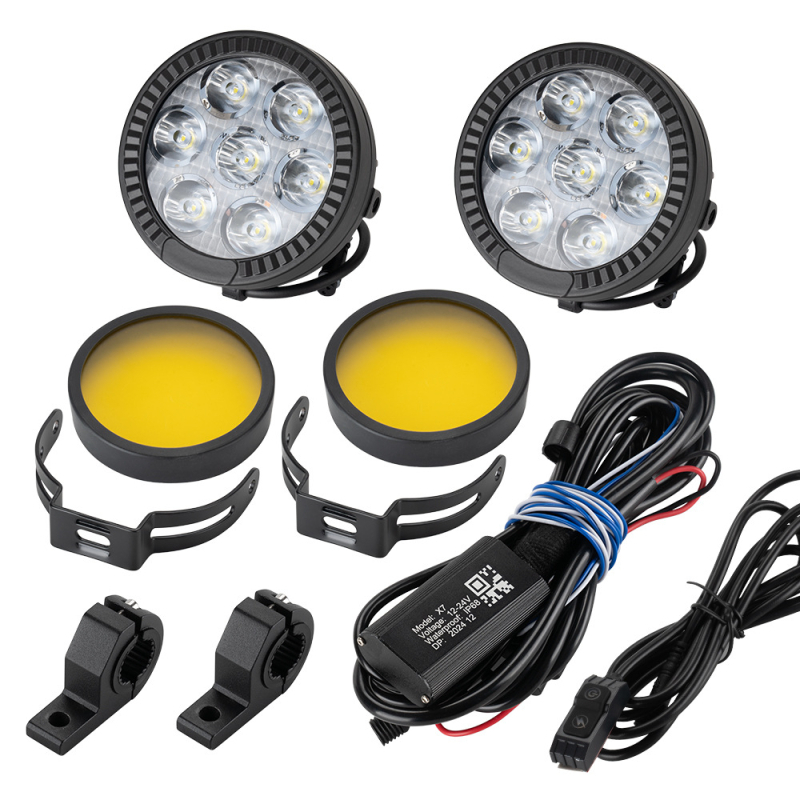 LED motociklistički reflektor s aluminijskim kućištem, 12-36V, 70W, IP67, do 14000 lm