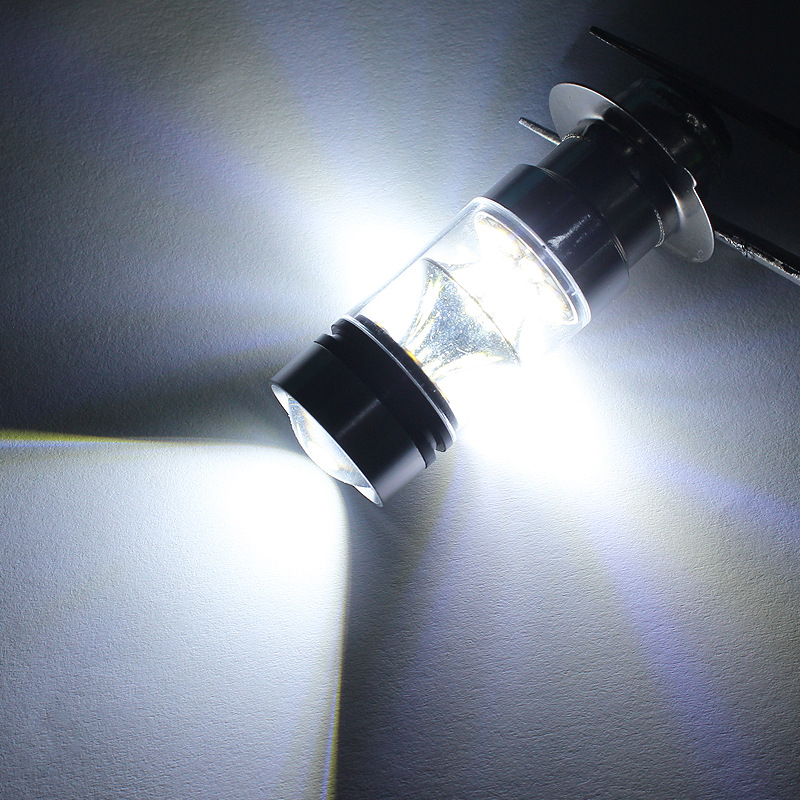 Motociklistički prednji far PX15D s LED 3030, 10W, 12V, 480 lm, aluminijsko kućište
