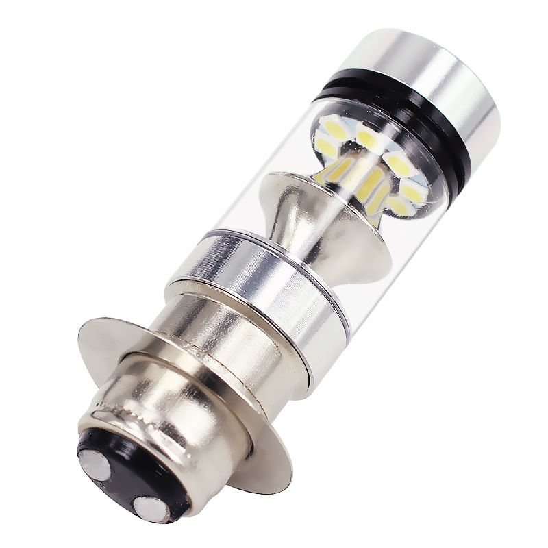 Motociklistički prednji far PX15D s LED 3030, 10W, 12V, 480 lm, aluminijsko kućište