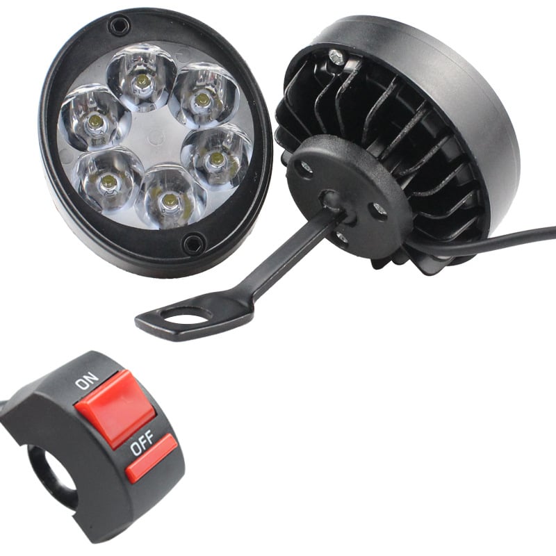 LED svjetlo za motocikl i vanjsko ogledalo – ultrajasno svjetlo retrovizora sa reflektorom