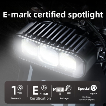 LED far za električni motocikl, EU E-Mark certifikat, visok i niski snop, vodootporan, aftermarket far