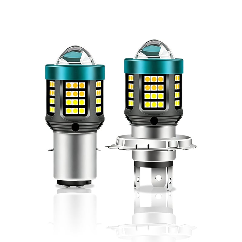 LED prednje svjetlo za auto i motocikl, H4 BA20D, model 3570+3030, 11W, 2500 lm, 12-80V, IP67, vijek trajanja 50.000 h