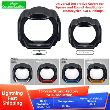 Dekorativni poklopac LED dnevnih svjetala za motocikle i automobile — plastika, LED, 12V, 15W, 6500 lm