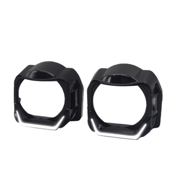 Dekorativni poklopac LED dnevnih svjetala za motocikle i automobile — plastika, LED, 12V, 15W, 6500 lm