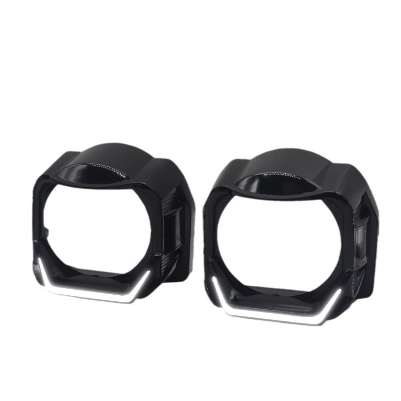 Dekorativni poklopac LED dnevnih svjetala za motocikle i automobile — plastika, LED, 12V, 15W, 6500 lm