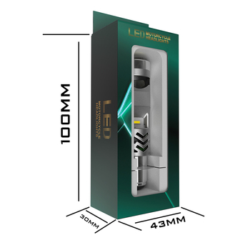 H6 LED prednje svjetlo za motocikl, 27W, 2700 lm, 6500K, IP68