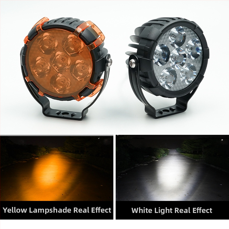 Visokou učinkovit vodootporni reflektor za motocikl s uklonjivim kućištem – 12-80V, 3500LM, 100W, LED 3535, IP65