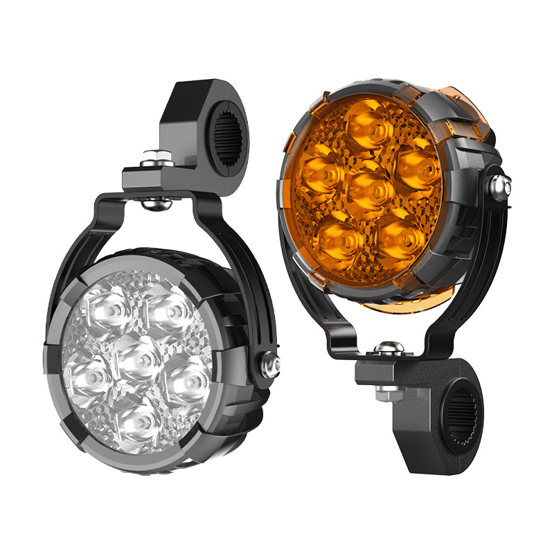 Visokou učinkovit vodootporni reflektor za motocikl s uklonjivim kućištem – 12-80V, 3500LM, 100W, LED 3535, IP65