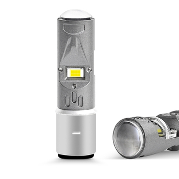 LED prednje svjetlo za motocikl s bazama H4/H6/HS1/P15D/BA20D, aluminijsko kućište, 12-80V, 10W, vijek trajanja 50 000 h