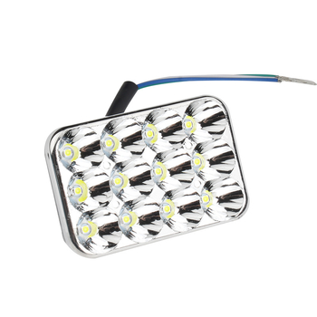 Ugrađena prednja LED svjetiljka za motocikle i trokolna električna vozila, 18W, kompatibilno s 12V/48V/60V, visoka svjetlina