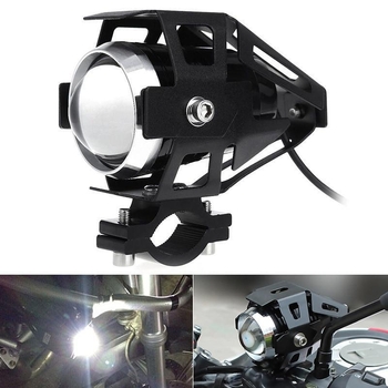 Motociklistička LED glavna svjetiljka U5 – 1500 lm, 30 W, 12–80 V, IP67, aluminijsko kućište sa lećom
