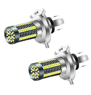 Motociklističko LED prednje svjetlo s aluminijskim kućištem, 12-24V, 1200 lm, 18W visoki / 6W niski, kompatibilno s H4, H6/BA20D, P15D