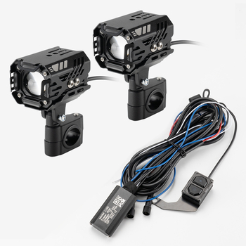 Bežični motociklistički far s dvobojnim LED treperenjem, 30W, 12-36V, 5000 lm, IP68, model L150
