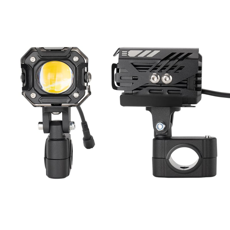 Bežični motociklistički far s dvobojnim LED treperenjem, 30W, 12-36V, 5000 lm, IP68, model L150