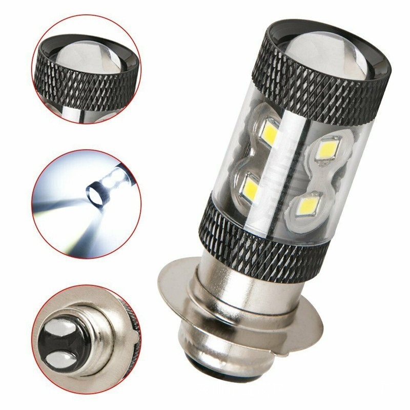 LED motociklističko prednje svjetlo 50W H6/P15D H6M 10SMD visoke svjetline