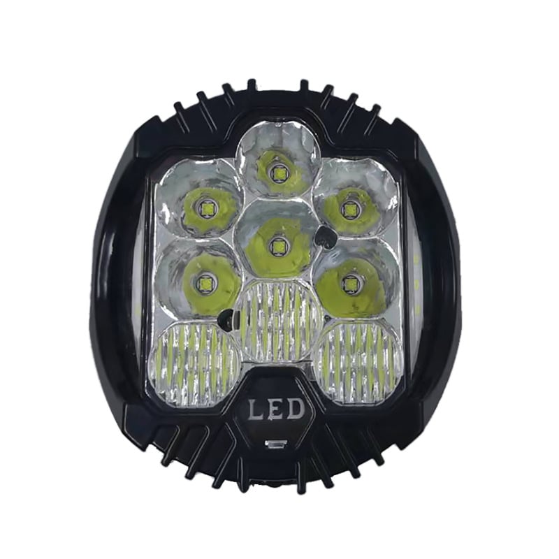 LED φανάρια εκτός δρόμου για αυτοκίνητα και μοτοσικλέτες, αλουμινένιο περίβλημα, 30W, 3000LM, 12-80V, IP67, διχρωμικός φωτισμός