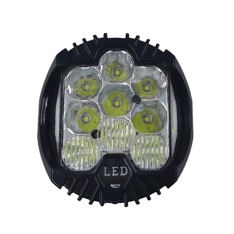 LED φανάρια εκτός δρόμου για αυτοκίνητα και μοτοσικλέτες, αλουμινένιο περίβλημα, 30W, 3000LM, 12-80V, IP67, διχρωμικός φωτισμός