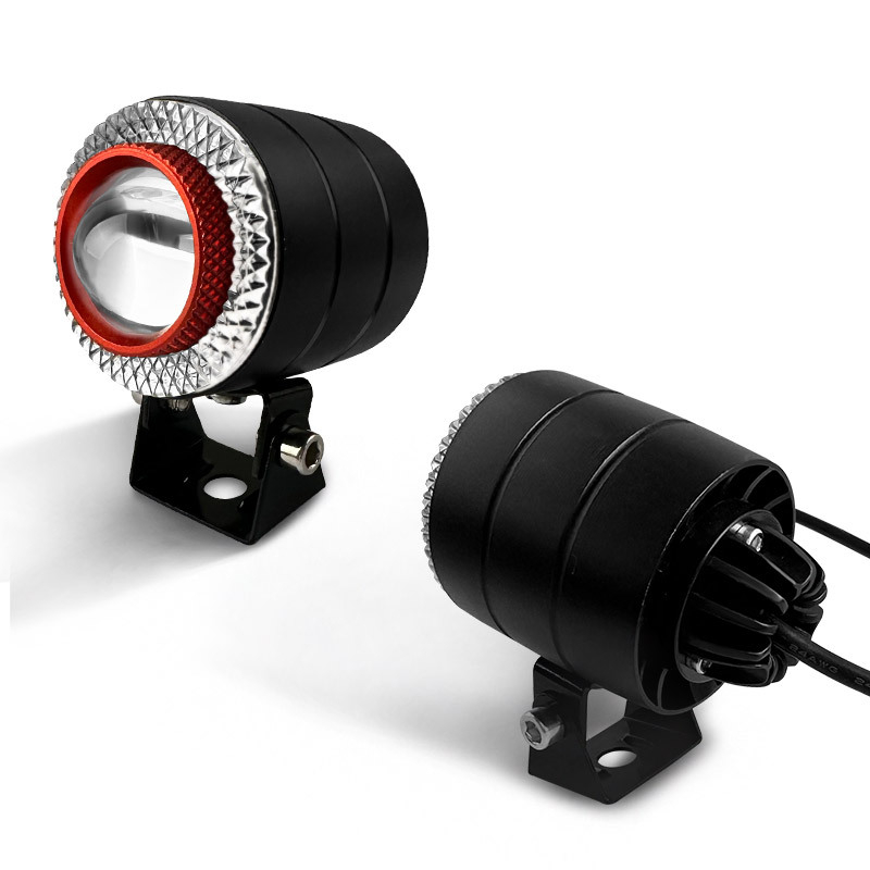 Vanjski LED reflektor za motocikl, 10W, 12-80V, IP67, 3800 lm, aluminijska legura