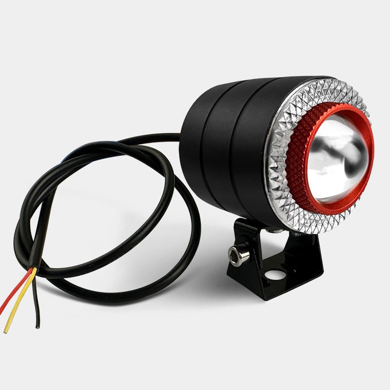 Vanjski LED reflektor za motocikl, 10W, 12-80V, IP67, 3800 lm, aluminijska legura